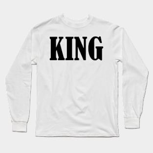 KING Long Sleeve T-Shirt